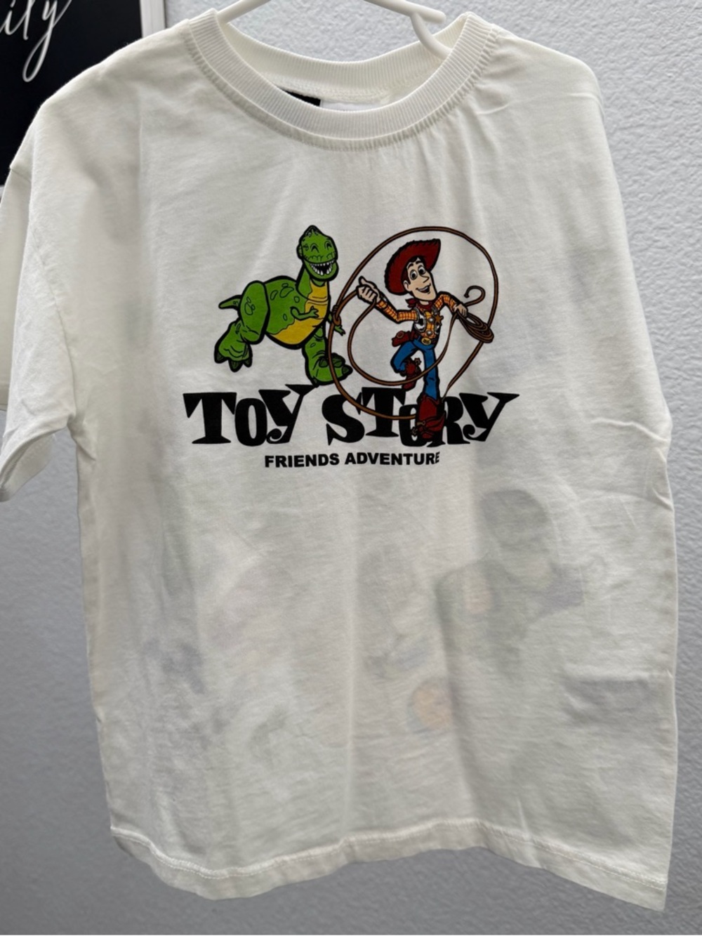 Zara White Toy Story 'Friends Adventure' Graphic Tee
